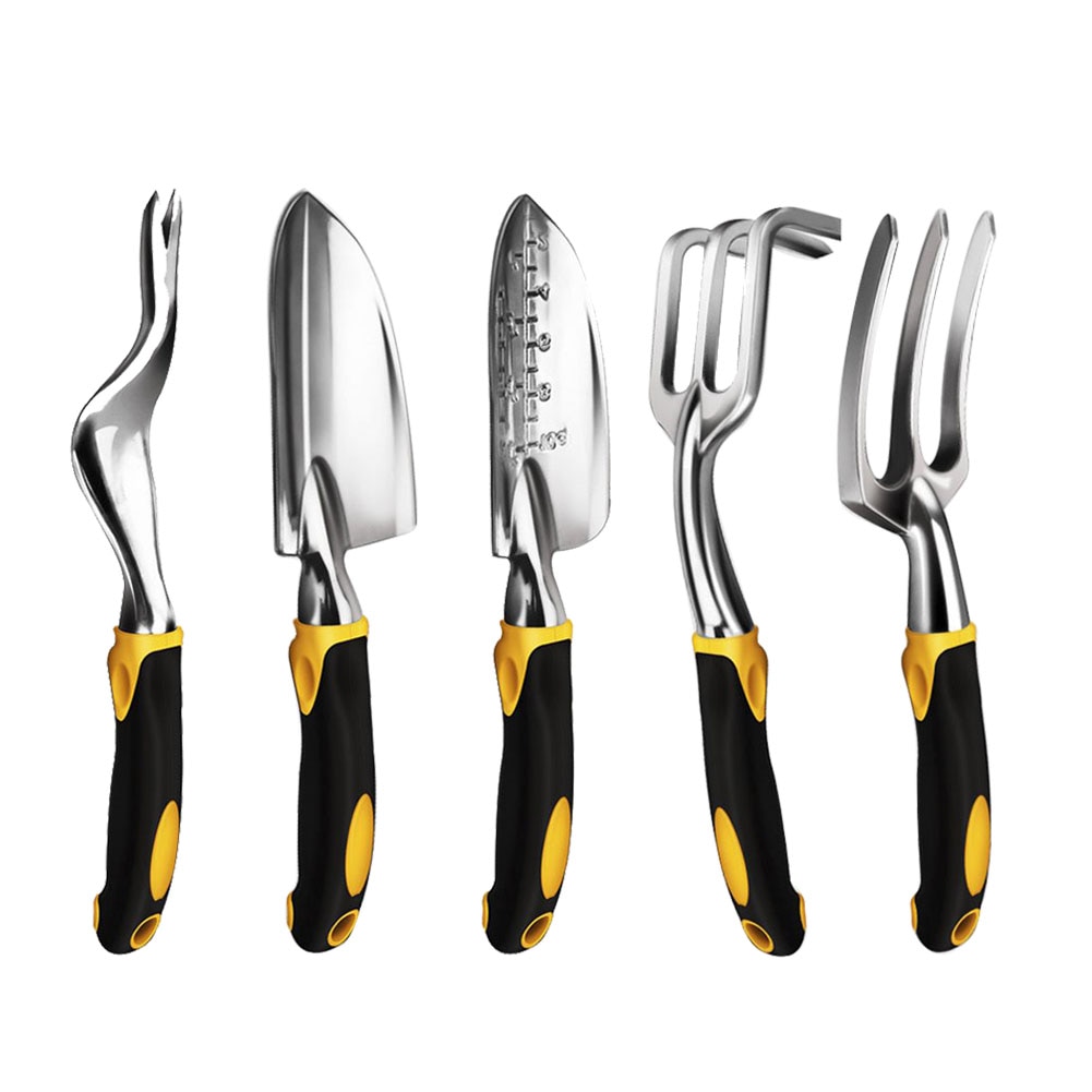 5-in-1 Garden Tool Set with Ergonomic Handle - Image 2